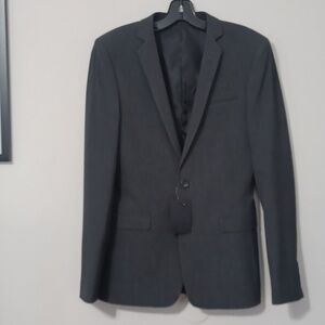 ASOS Men's Charcoal Gray Single-Breasted Blazer NWT. Size 36